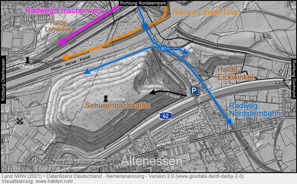 Halde Schurenbach In Essen-Altenessen