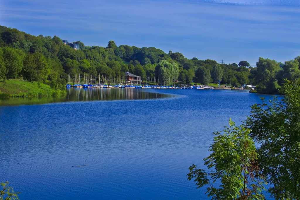 Kemnader See Zwischen Bochum Und Witten